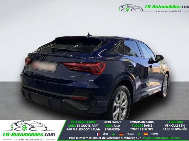 Audi Q3 40 TDI 200 ch BVA Quattro Bleu M�tallique de 2023