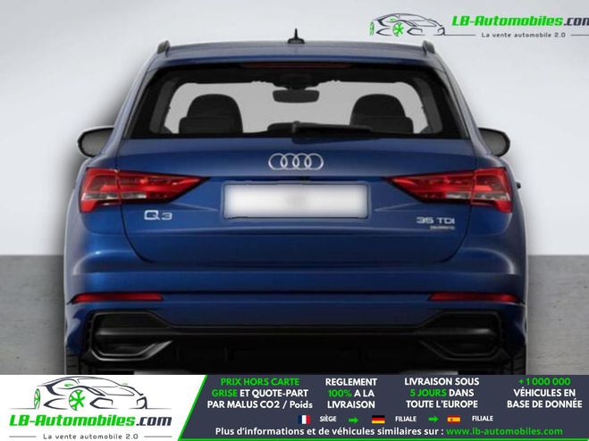 Audi Q3 35 TDI 150 ch BVA Quattro Bleu M�tallique de 2022