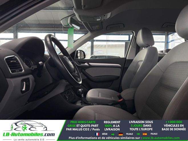 Audi Q3 2.0 TDI 184 ch BVA Quattro Noir M�tallique de 2016