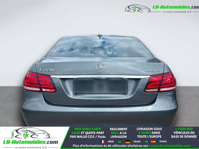 Mercedes Classe E 220 d BVA Gris M�tallique de 2016