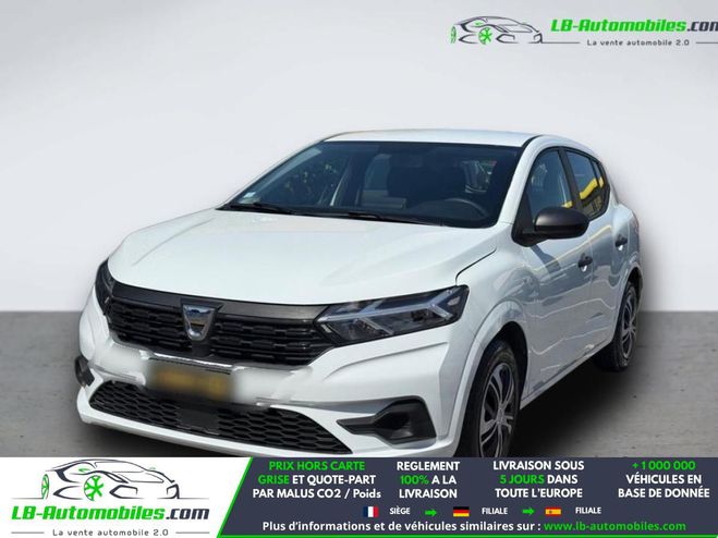 Dacia Sandero SCe 65 Blanc M�tallique de 2022