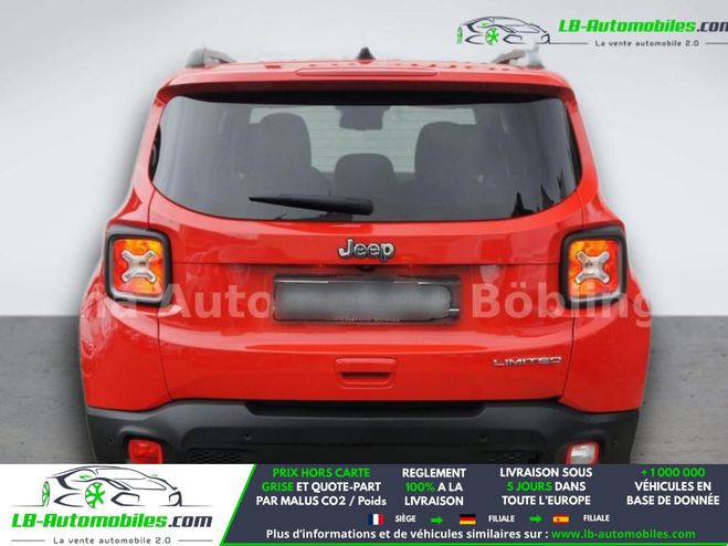 Jeep Renegade 1.3 150 ch BVA Rouge de 2021
