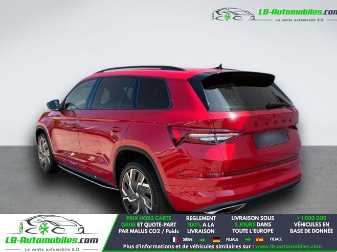 Skoda Kodiaq 2.0 TSI 245 BVA 4x4 5pl Rouge M�tallique de 2022