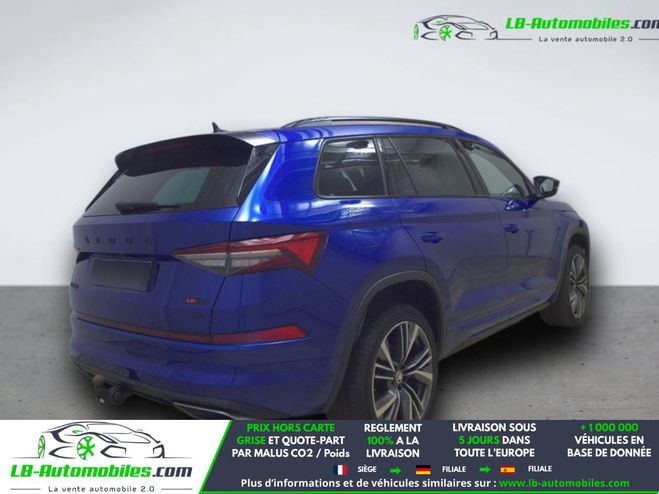 Skoda Kodiaq 2.0 TSI 245 BVA 4x4 5pl Bleu M�tallique de 2023