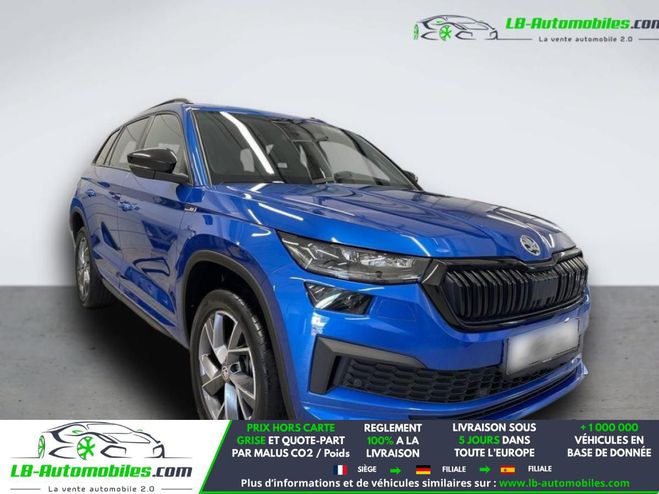Skoda Kodiaq 2.0 TDI 200  BVA 4x4 5pl Bleu M�tallique de 2022
