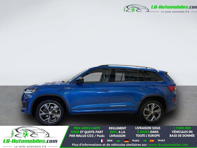 Skoda Kodiaq 2.0 TDI 200  BVA 4x4 5pl Bleu M�tallique de 2022