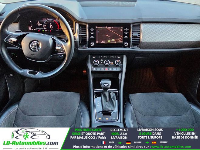 Skoda Kodiaq 2.0 TDI 200  BVA 4x4 5pl Bleu M�tallique de 2022