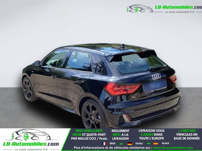 Audi A1 30 TFSI 110 ch BVA Noir M�tallique de 2021
