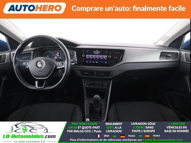 Volkswagen Polo 1.0 TSI 95 S&S BVM Bleu M�tallique de 2020