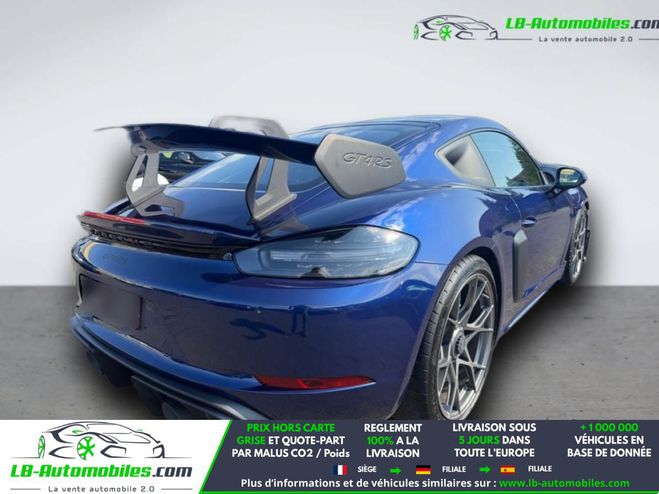 Porsche Cayman GT4 RS 4.0i  500 ch PDK Bleu M�tallique de 2022