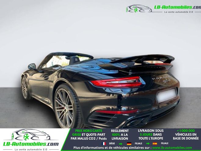 Porsche 911 Turbo 3.8i 521 PDK Noir M�tallique de 2016