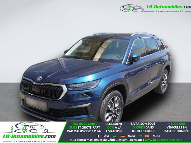 Skoda Kodiaq 2.0 TDI 200  BVA 4x4 5pl Bleu M�tallique de 2022