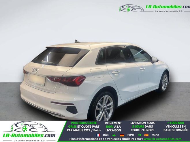 Audi A3 TFSI e-tron 204 BVA 6 Blanc de 2020