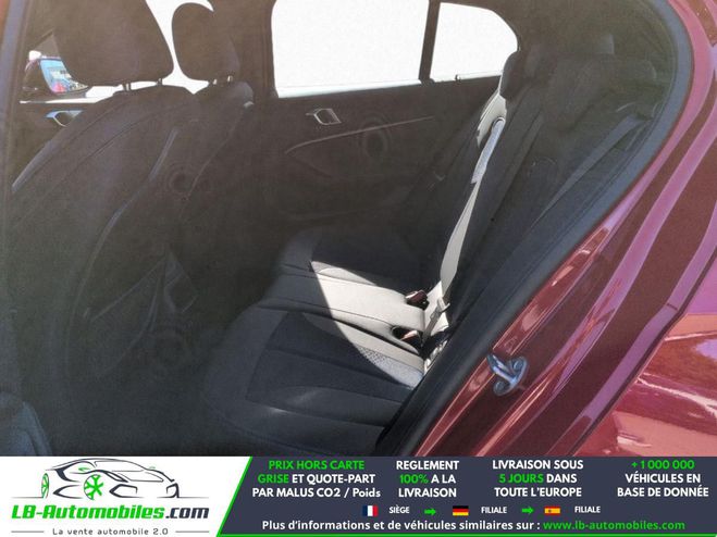 BMW Serie 1 118d 150 ch BVA Rouge M�tallique de 2022