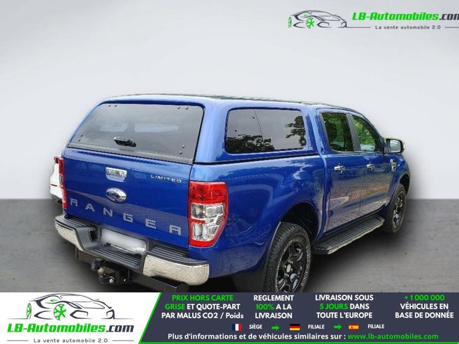 Ford Ranger 3.2 TDCi 200 BVA DOUBLE CABINE Bleu M�tallique de 2019