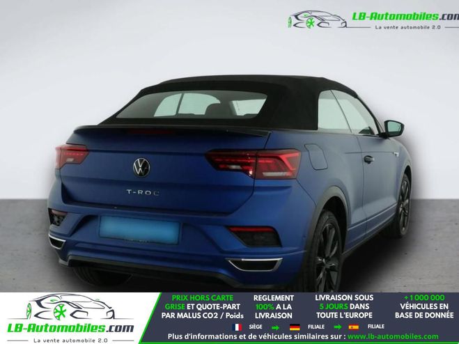 Volkswagen T-Roc Cabriolet 1.5 TSI EVO 150 Start/Stop BVA Bleu de 2021