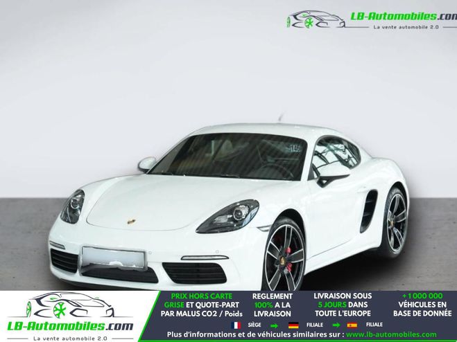 Porsche Cayman S 2.5i 350 ch Blanc de 2017