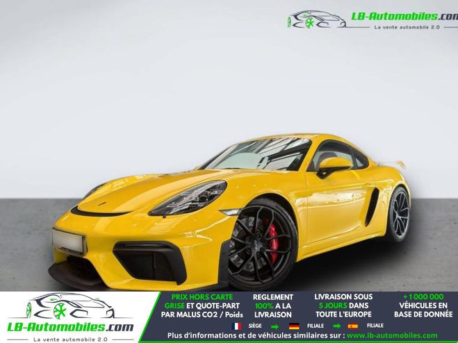 Porsche Cayman GT4 4.0i 420 ch Jaune de 2020