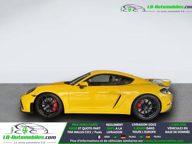 Porsche Cayman GT4 4.0i 420 ch Jaune de 2020
