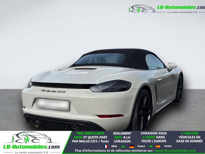 Porsche Boxster GTS 4.0 400 ch PDK Blanc de 2021