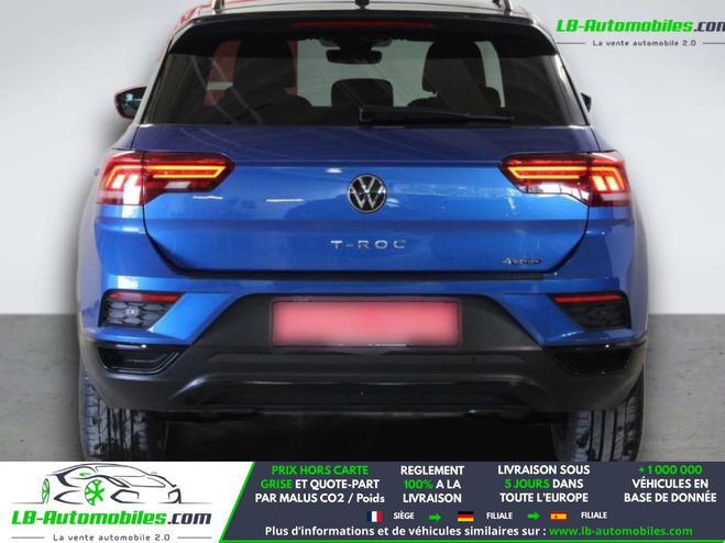 Volkswagen T Roc 2.0 TSI 190 Start/Stop BVA 4Motion Bleu M�tallique de 2021