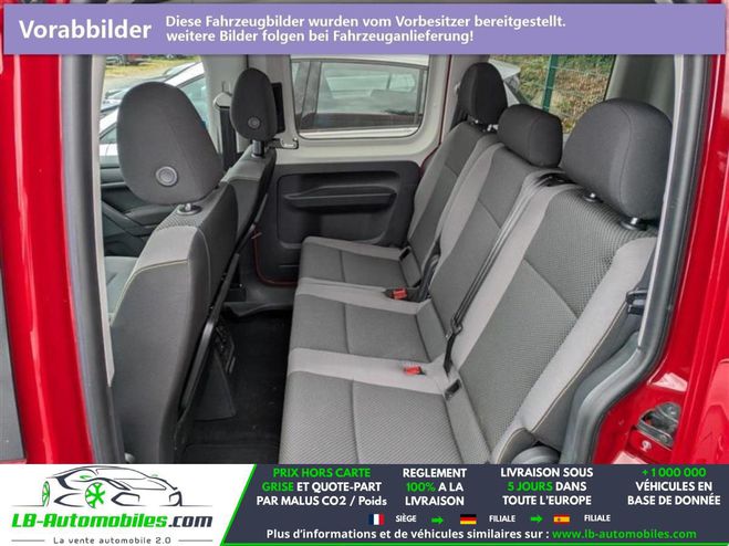 Volkswagen Caddy 1.4 TSI 125 BVA Rouge de 2018