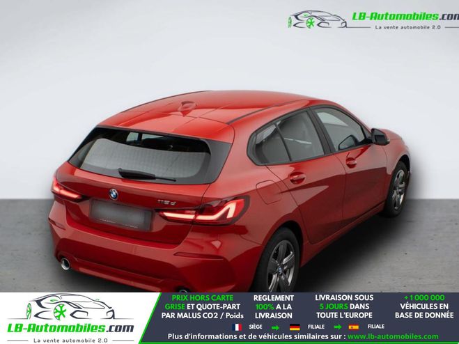 BMW Serie 1 118d 150 ch BVA Rouge M�tallique de 2022