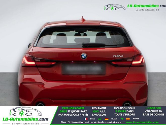 BMW Serie 1 118d 150 ch BVA Rouge M�tallique de 2022