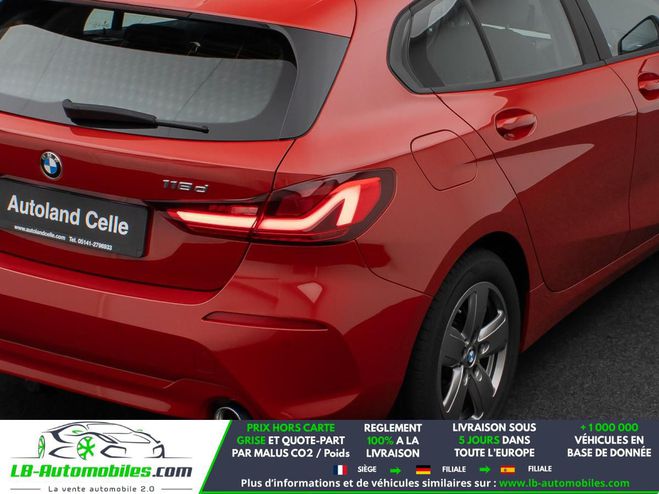 BMW Serie 1 118d 150 ch BVA Rouge M�tallique de 2022