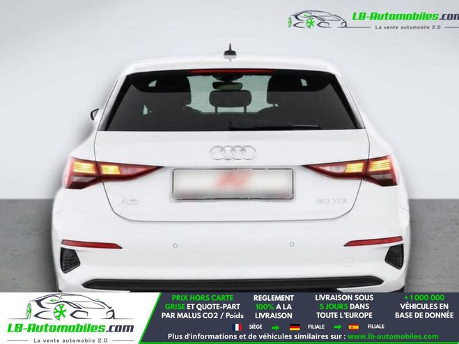 Audi A3 30 TDI 116 BVA Blanc de 2023