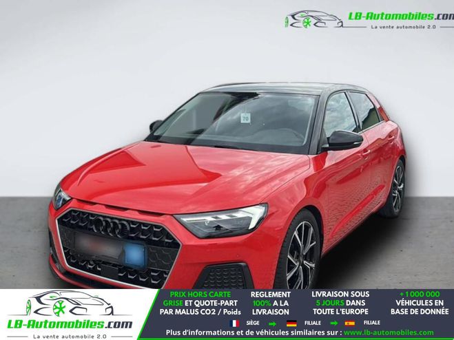 Audi A1 25 TFSI 95 ch BVA Rouge M�tallique de 2020