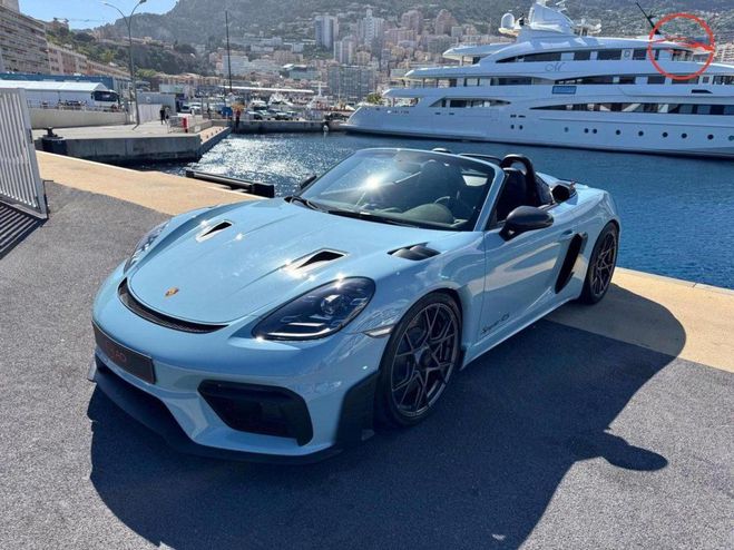 Porsche 718 SPYDER RS 500 PDK bleu de 2024