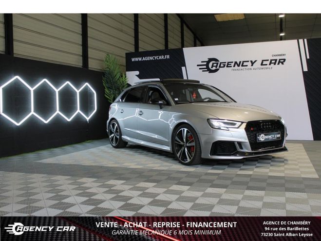 Audi RS3 SPORTBACK 2.5 TFSI - 400 - DAZA - s-tron GRIS CLAIR de 2017