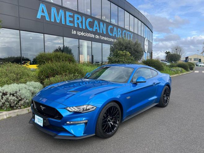 Ford Mustang GT FASTBACK V8 5.0L BVA Bleu fonc� de 2019