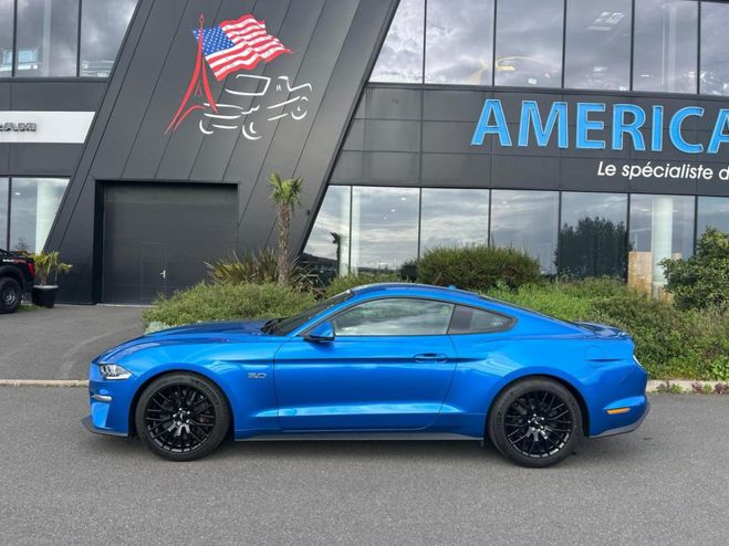 Ford Mustang GT FASTBACK V8 5.0L BVA Bleu fonc� de 2019