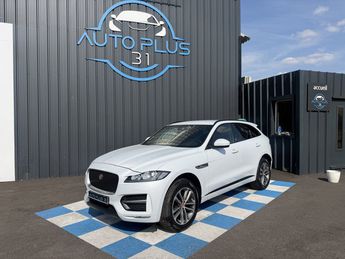  Voir d&eacute;tails -Jaguar F Pace F 2.0 D - 180 ch AWD BVA8 R-Sport &agrave; Fenouillet (31)