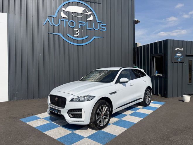 Jaguar F Pace F 2.0 D - 180 ch AWD BVA8 R-Sport BLANC de 2016