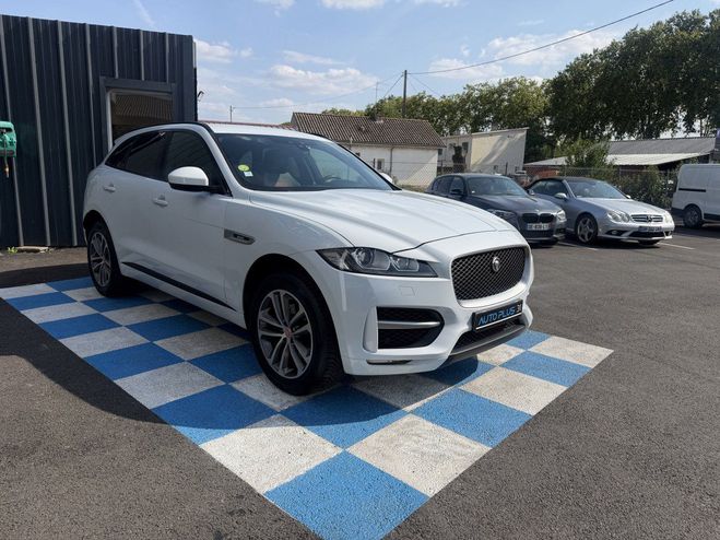 Jaguar F Pace F 2.0 D - 180 ch AWD BVA8 R-Sport BLANC de 2016