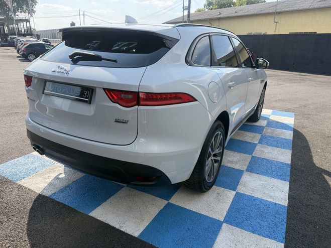 Jaguar F Pace F 2.0 D - 180 ch AWD BVA8 R-Sport BLANC de 2016