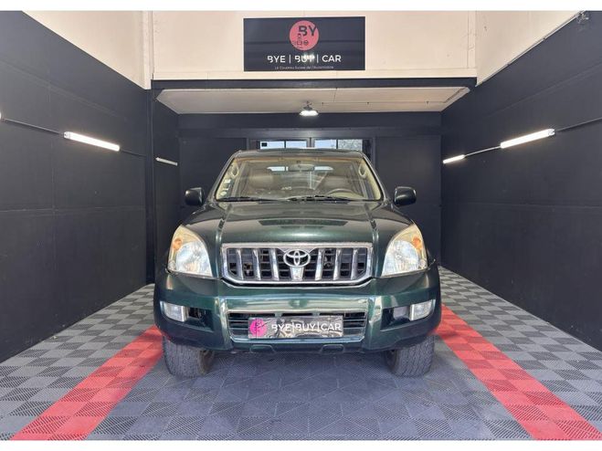 Toyota Land Cruiser 165CH D4D 120 2003 GX - 4X4 - Attelage VERT FONCE de 2003