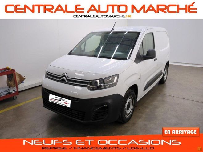 Citroen Berlingo 1.5 BlueHDi S&S - 100 III FOURGON M Club BLANC de 2021