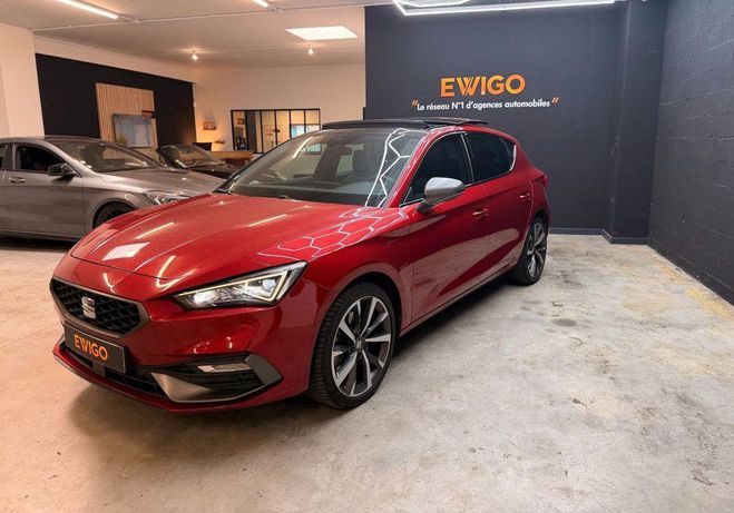 Seat Leon 1.4 E-HYBRID 204 FR DSG FULL OPTIONS DCC Rouge de 2021