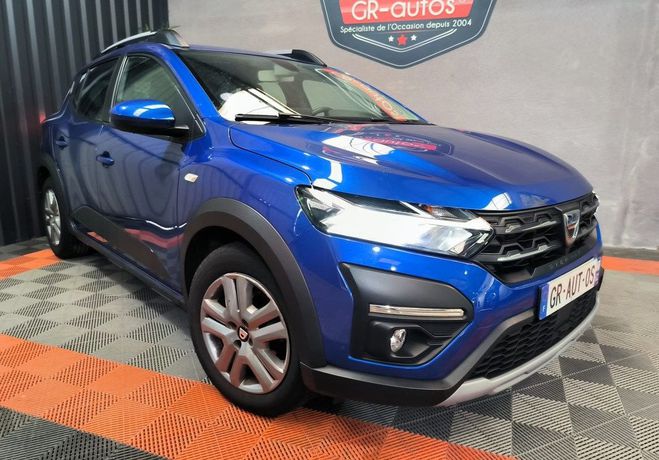 Dacia Sandero 3 1.0L TCE stepway 100cv eco-g essence e Bleu de 2021