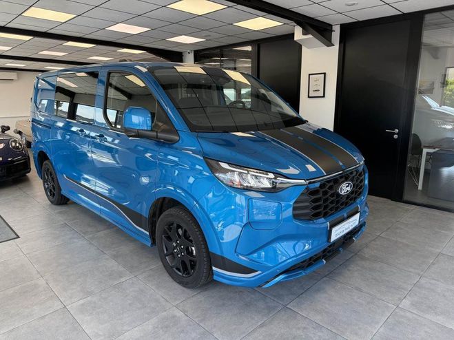 Ford Transit CUSTOM SPORT 2.5 Duratec 232 CH PHEV 5 P Digital Aqua Blue de 2025