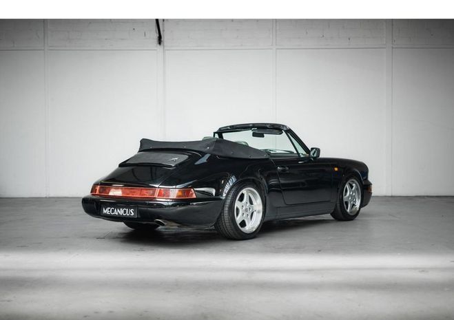 Porsche 911 964 Carrera 2 Cabriolet Noir de 1991
