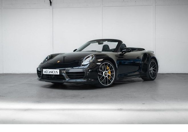 Porsche 911 991.2 Turbo S Cabriolet Noir de 2016