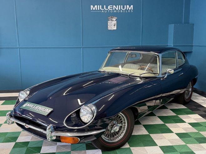 Jaguar E-Type E COUPE BOITE MECANIQUE Bleu F de 1969