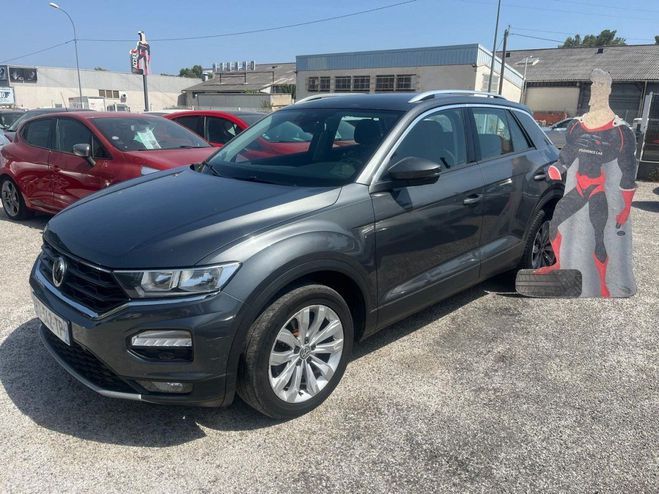 Volkswagen T Roc 2.0 TDI 150CH CARAT 4MOTION DSG7 GRIS F de 2019