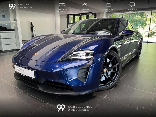 Porsche Taycan SPORT TURISMO GTS PTS PASM SPORTDESIGN 3 Bleu Gentiane de 2023