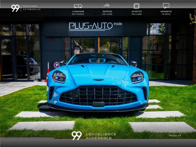 Aston martin Vantage V8 4.0L 665CH Elwood Blue Malus Ok LOA C Bleu - Elwood Blue de 2024
